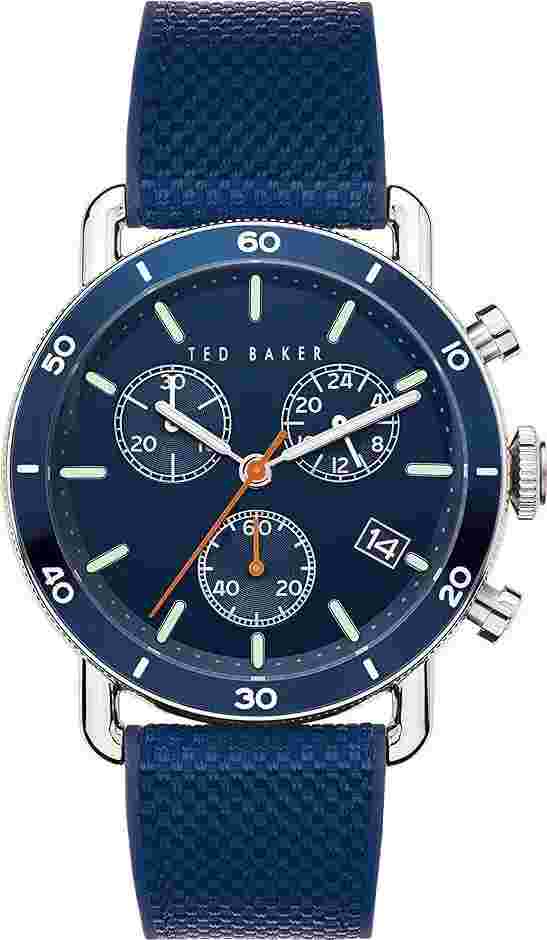 Ted Baker Magarit Mens Chronograph Watch With Blue Dial BKPMGF902