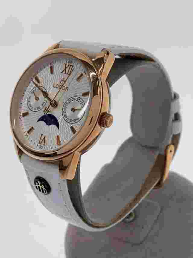LOBOR Quartz Watch Analog white 316L