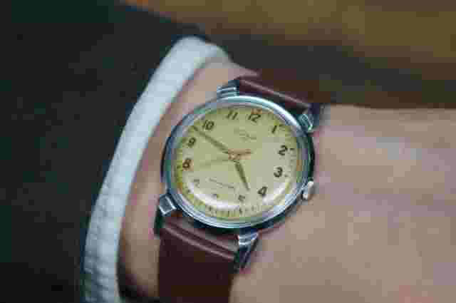Kirovskie watch, USSR watch, 1 MChZ, Mens vintage watch, Retro watch, 1950