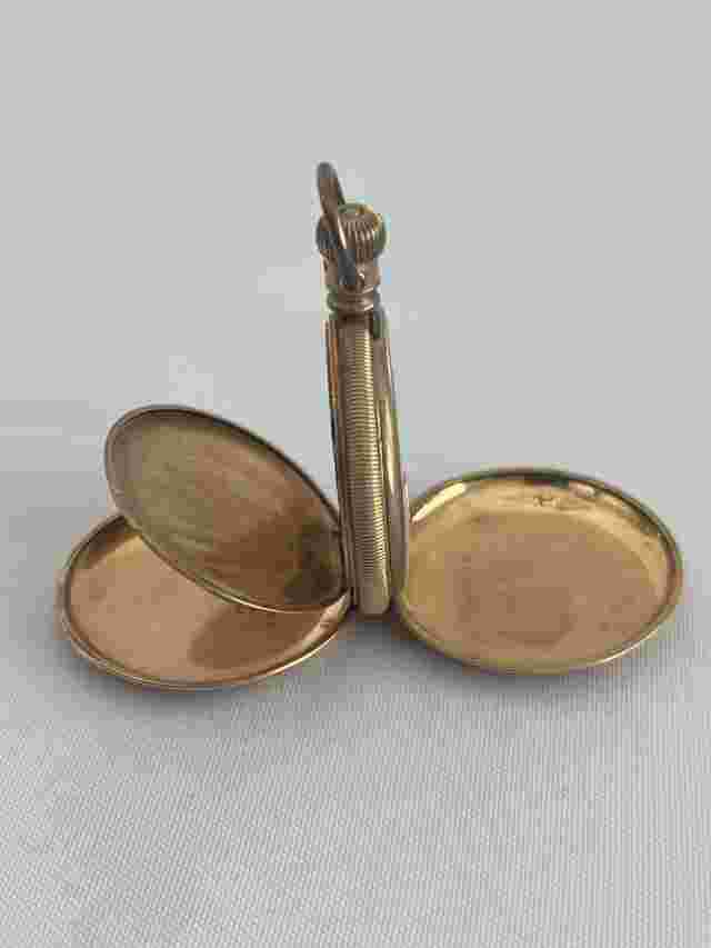 Vintage Seth Thomas Pocket Watch 1892 Gold Filled Fahys Monarch No 1 - Read