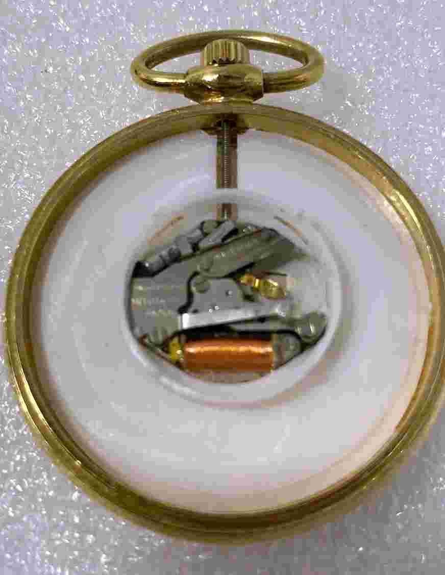 HALSTON CHAIN WATCH PARTS ONLY MISSING BACK
