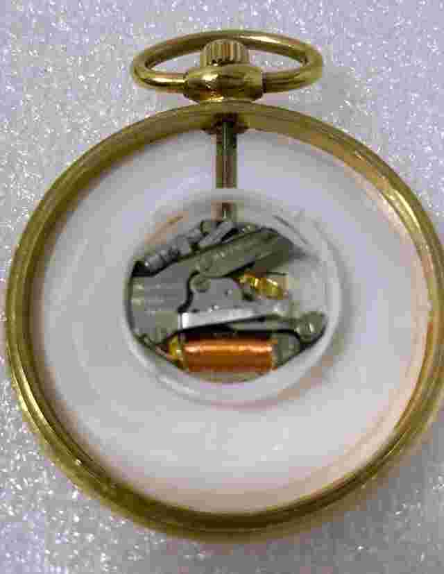 HALSTON CHAIN WATCH PARTS ONLY MISSING BACK