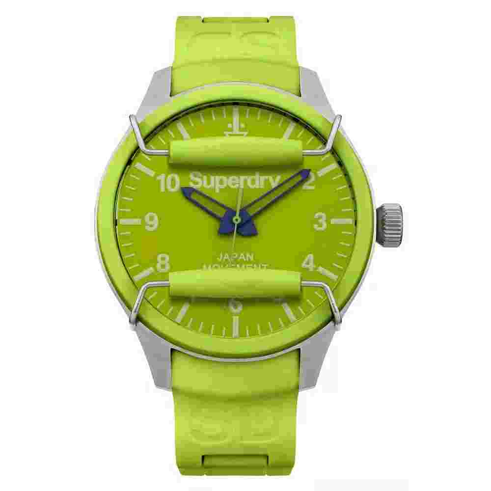 Superdry Scuba Silicone Strap Men's Watch SYG123PN