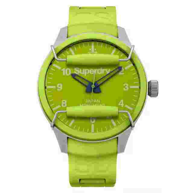 Superdry Scuba Silicone Strap Men's Watch SYG123PN