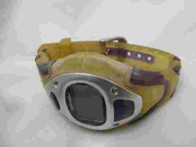 Limited Too Digital Wristwatch Purple & Clear Buckle Band Silver Tone Details