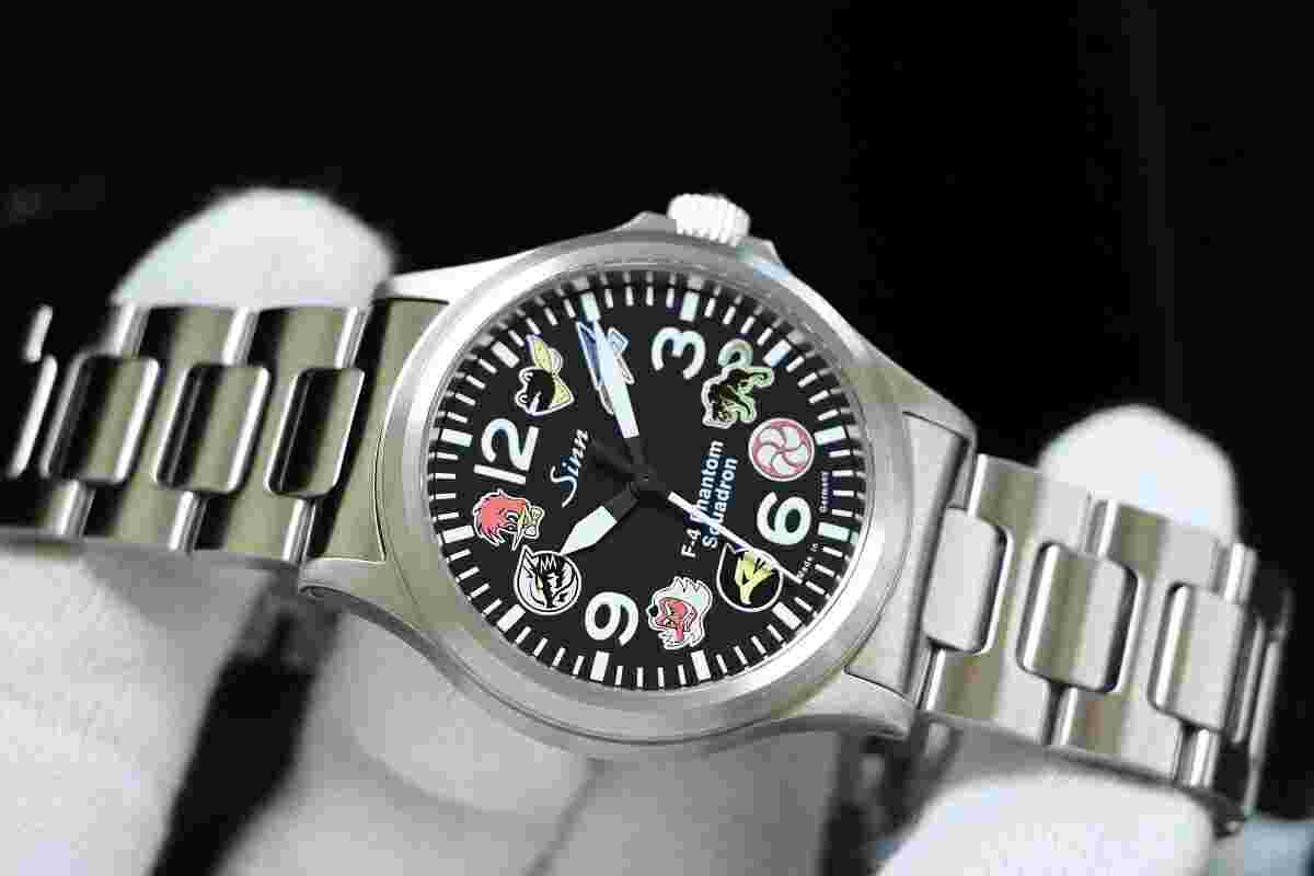 SINN 556.F-4 Phantom II Limited to 100 Automatic Black Dial Men's Watch