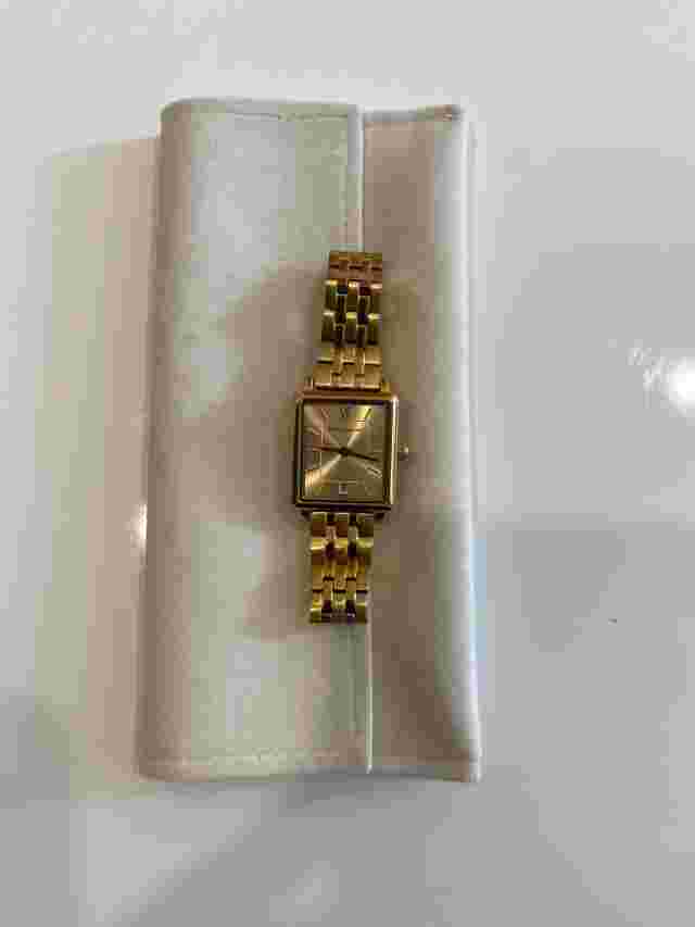 Larsson & Jennings Boyfriend Mini Classic - 31 MM - Gold on Gold - NIB