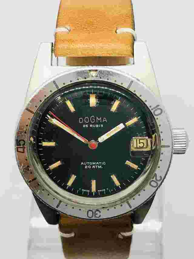 RARE DOGMA DE LUX AUTOMATIC DIVER`S Ref.511301 Cal. F 4007 200m 20 ATM. CALENDAR
