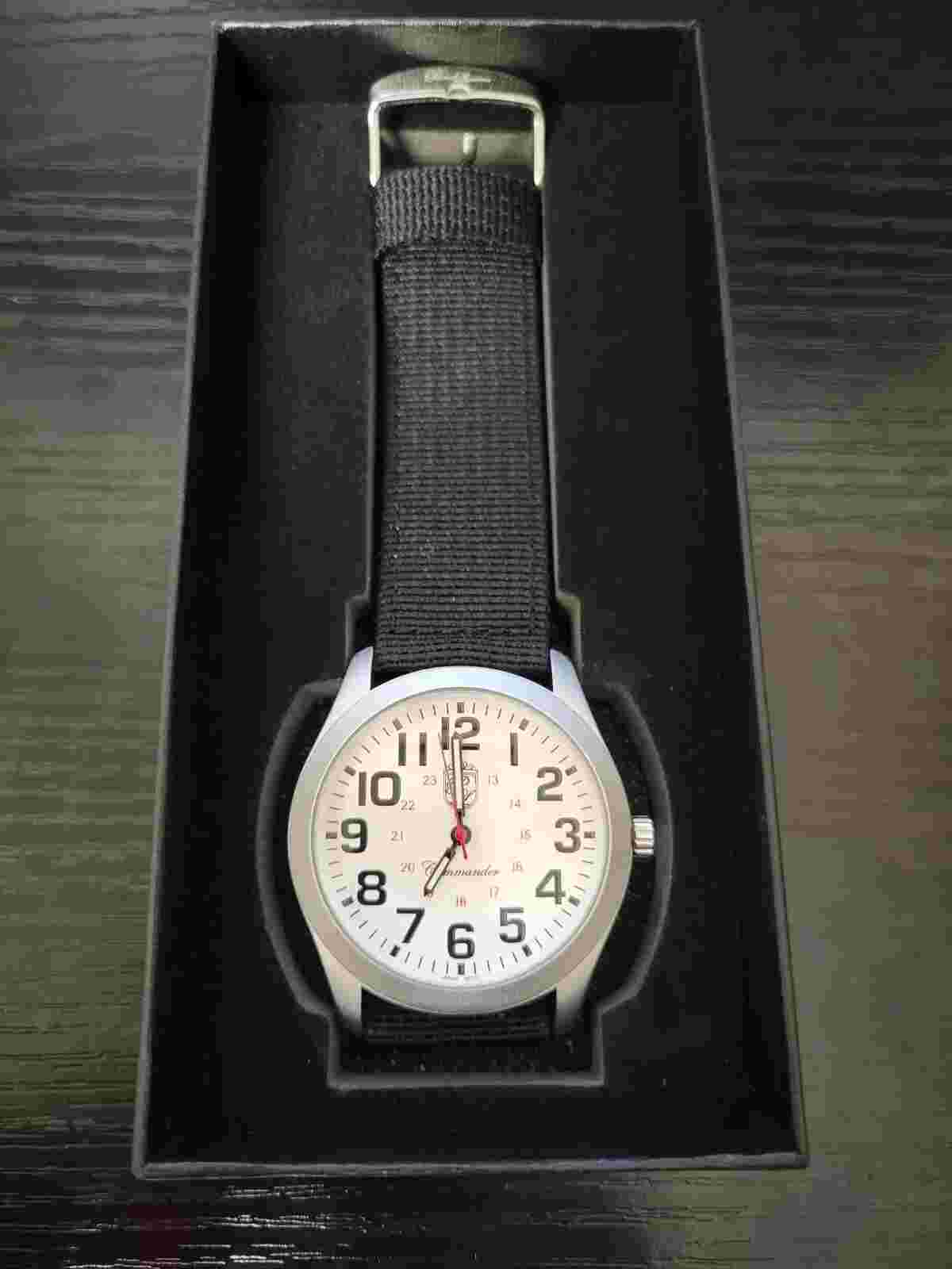 ️‍🔥Pierre Lucerne Commander WW2 Style Railroad USMC Trench Watch