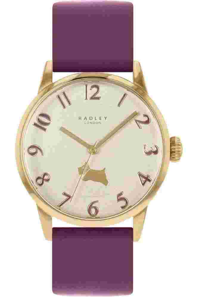 Radley Ladies Grape Leather Strap 34mm Watch RY21572A