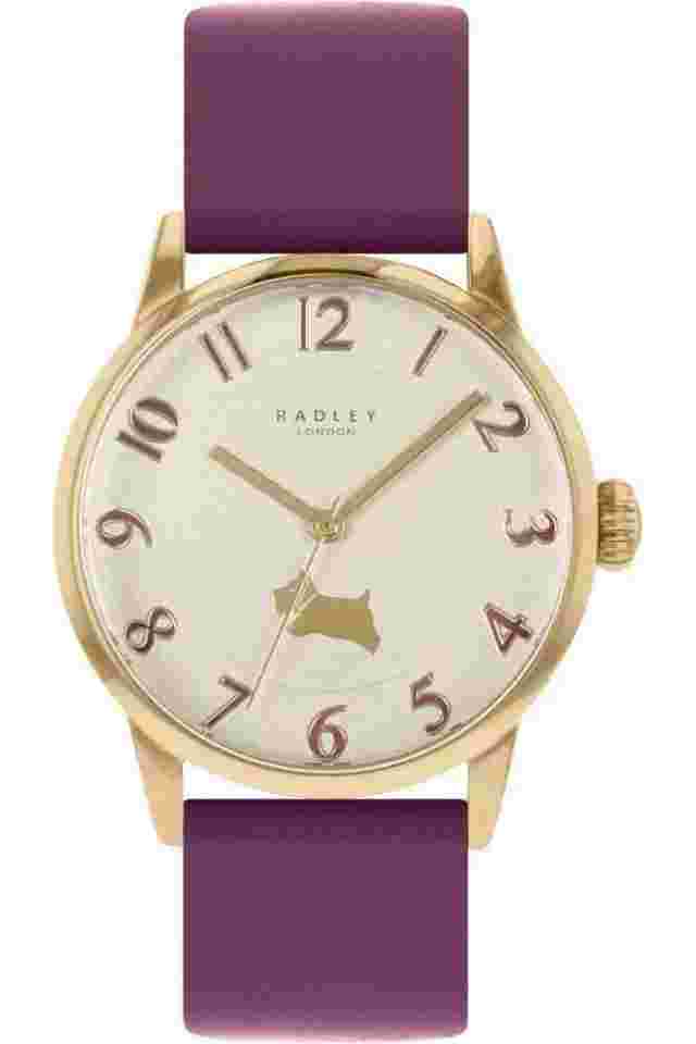 Radley Ladies Grape Leather Strap 34mm Watch RY21572A