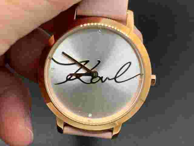 Old Stock Karl Lagerfeld Kl-2242 Water Resist 3 ATM S/s Quartz Women's Watch