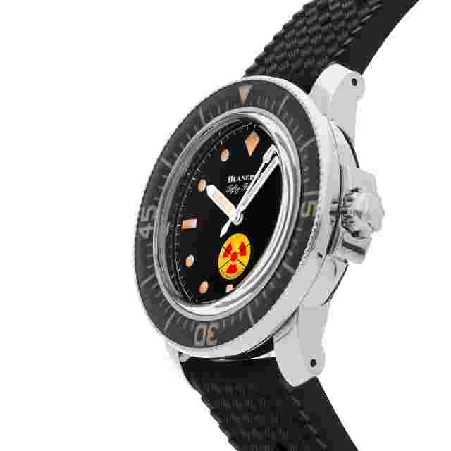 Blancpain Fifty Fathoms No Rad Limited Edition Rubber Watch 5008D-1130-B64A