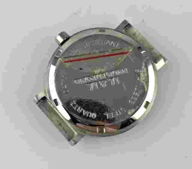 M&M Primo Emporio Unisex Quartz Watch 34Mm Steel No Strap Working