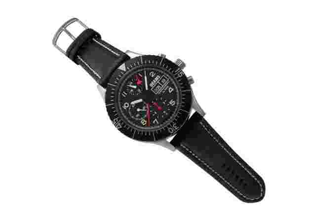 SINN Military Chronograph 156.B Beams Limited Mens Automatic Watch Black Vintage