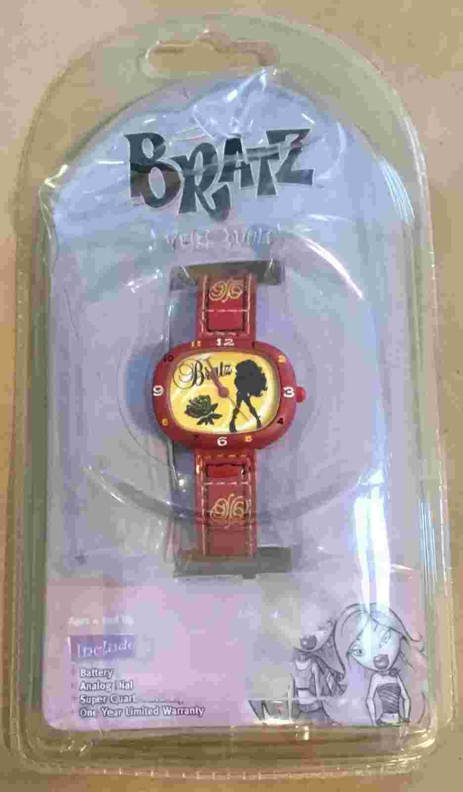As is, Vtg Bratz TM MGA Entertainment 2004 Girls Wrist Watch, Package Damaged