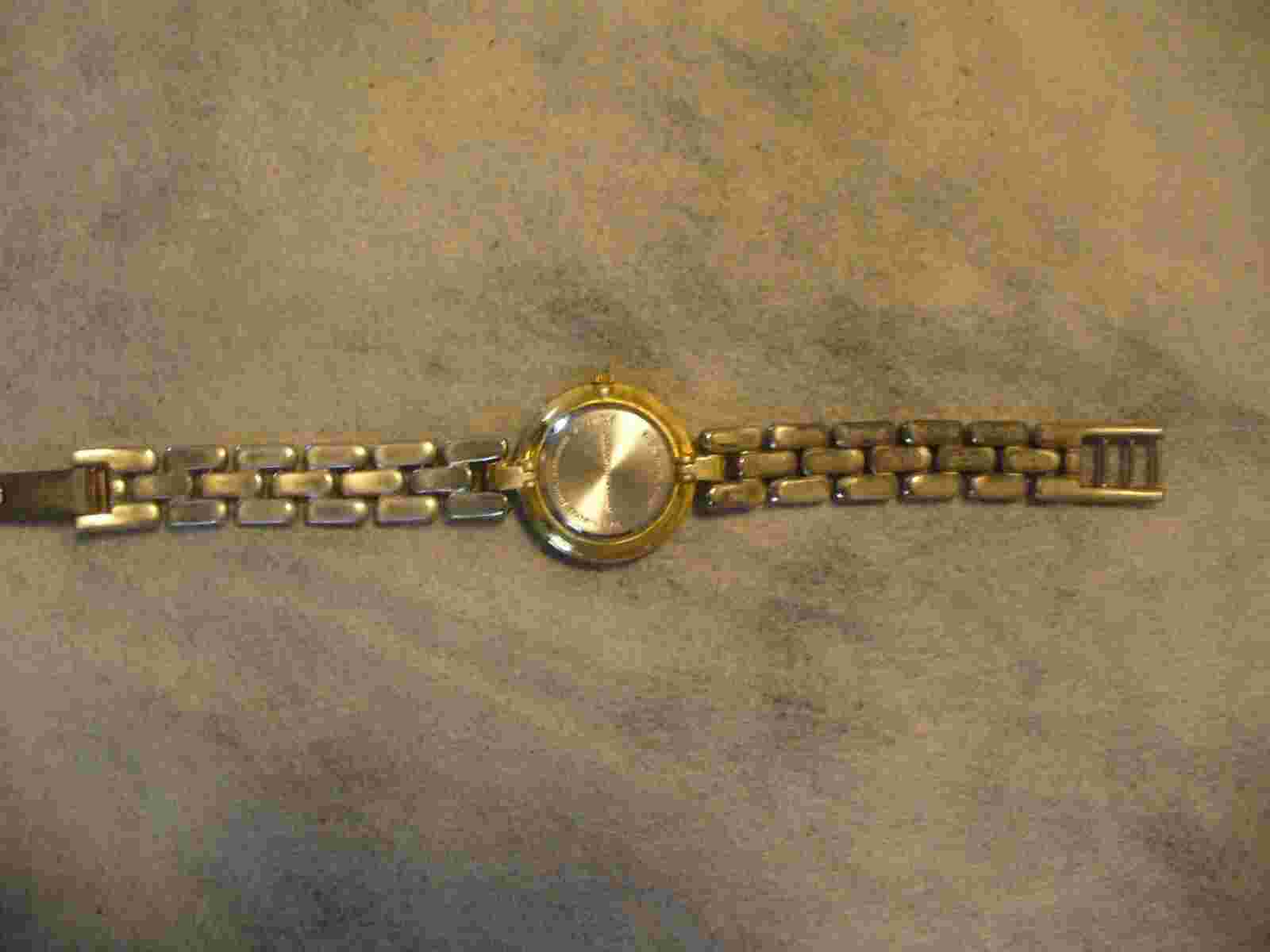 Alexander Julian Quartz Roman Numerals Watch with Metal Band