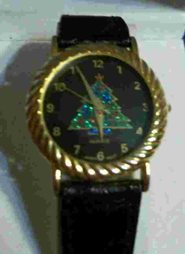 Women's Milan Christmas Tree Holiday Quartz Watch