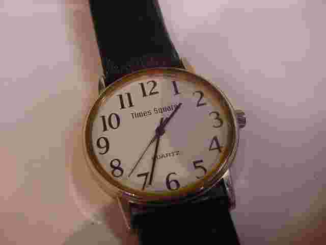 VTG TIMES SQUARE WRISTWATCH WATCH - PARTS OR REPAIR