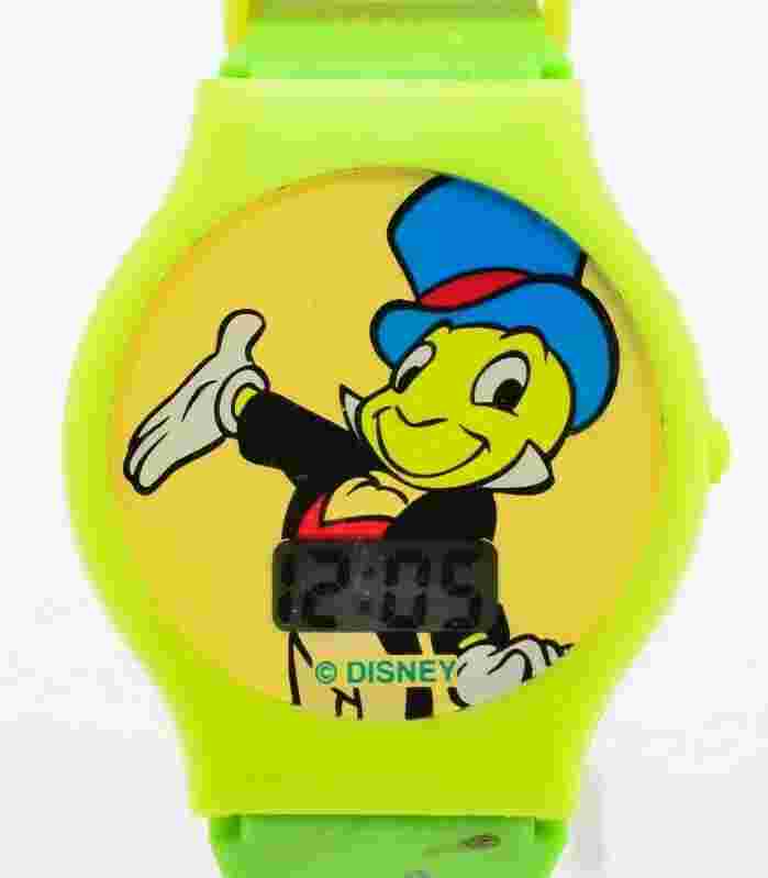 F429 Vintage Unisex Disney Pinocchio Sega Digital Quartz Watch Green 110.3