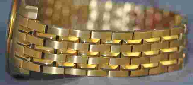 S. Coifman Swiss Silver Dial Gold Stainless Steel Watch SC0138