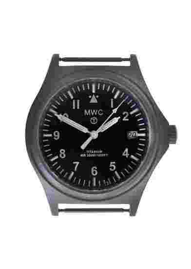 MWC SL23 Combat Elite Quartz Men's Watch Black Dial Round 40mm Analog From Japan