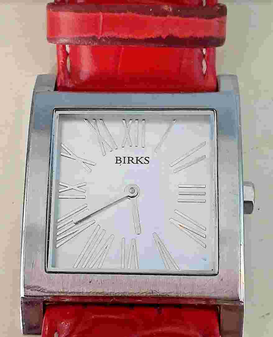 Vintage Birks Quartz Women's Watch K73X907 mother of pearl dial - works