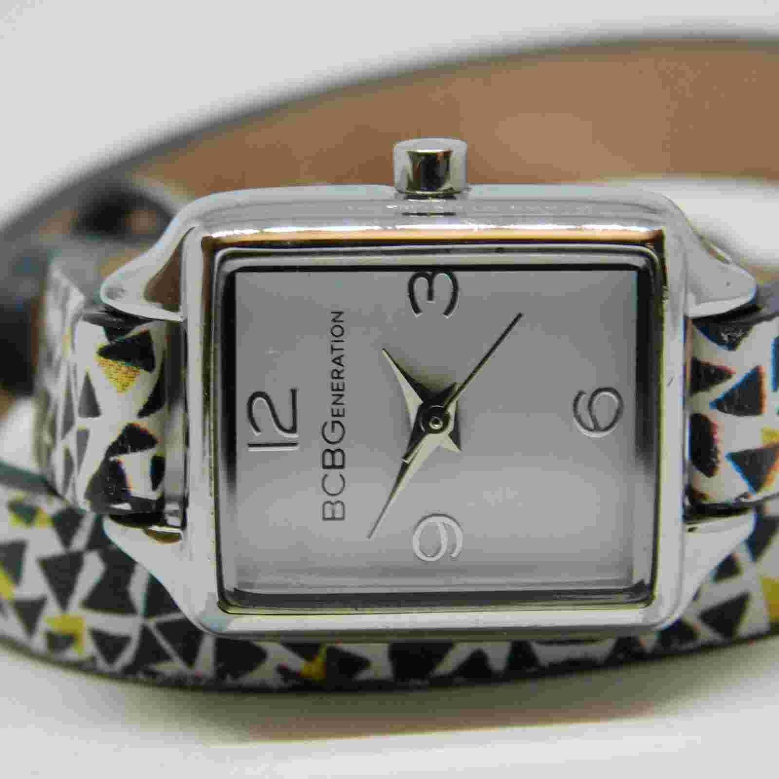 BCBGeneration GL4155 O103-11 Genuine Leather Quartz Analog Ladies Watch