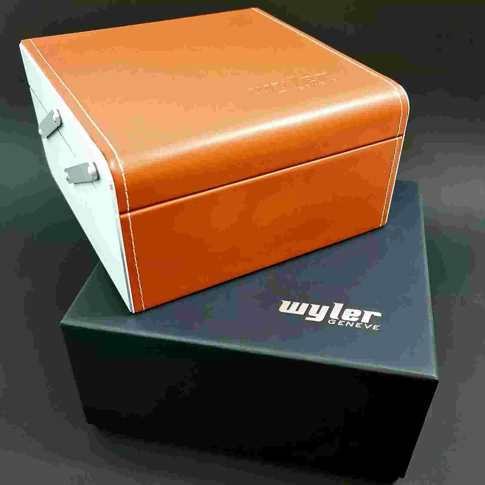 WYLER GENEVE - WATCH - SWISS MADE - CHRONO - LIMITED ED. 3999 PCS - NEW - NOS