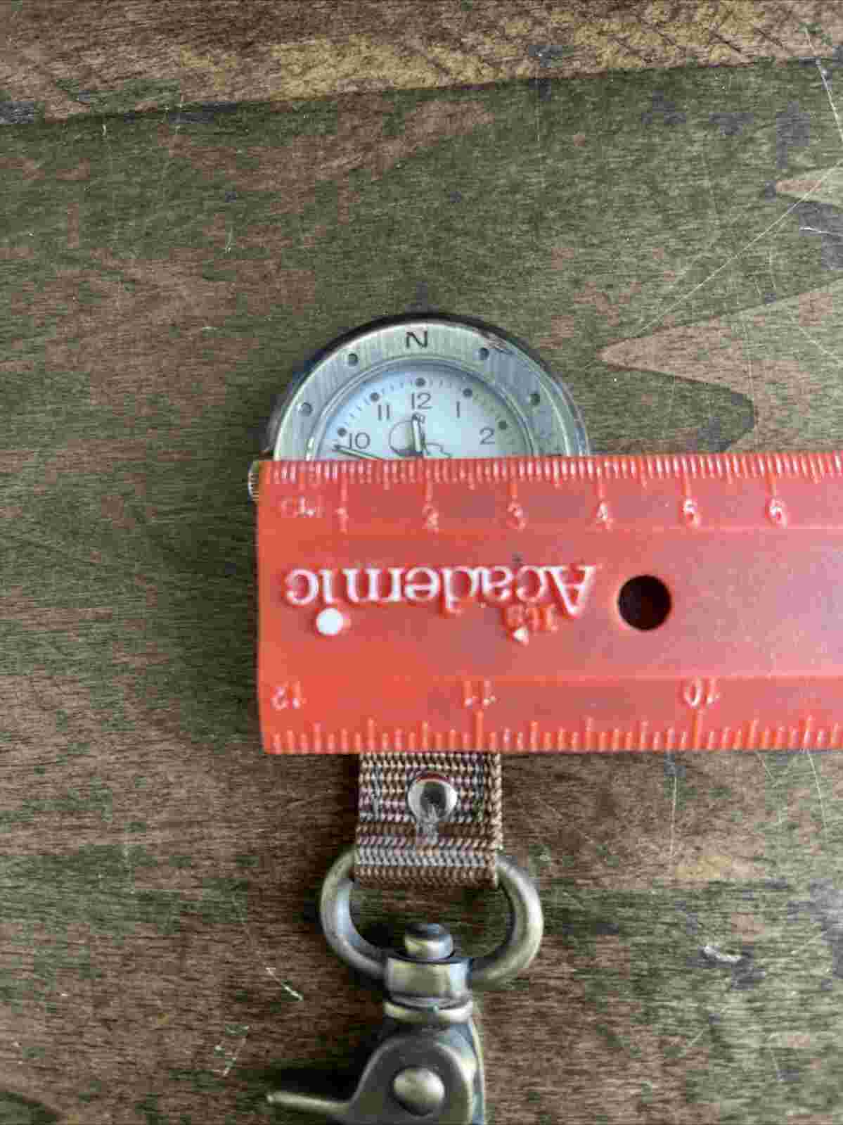 Canon Carabiner Pocket Watch Men 41mm 2 New Batteries