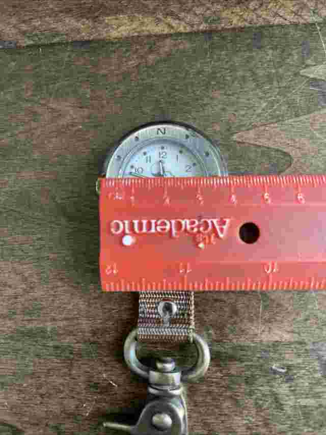 Canon Carabiner Pocket Watch Men 41mm 2 New Batteries