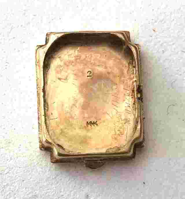 WORKING VINTAGE NICOLET 14K YELLOW GOLD, DIAMONDS & RUBIES LADIES WRIST WATCH