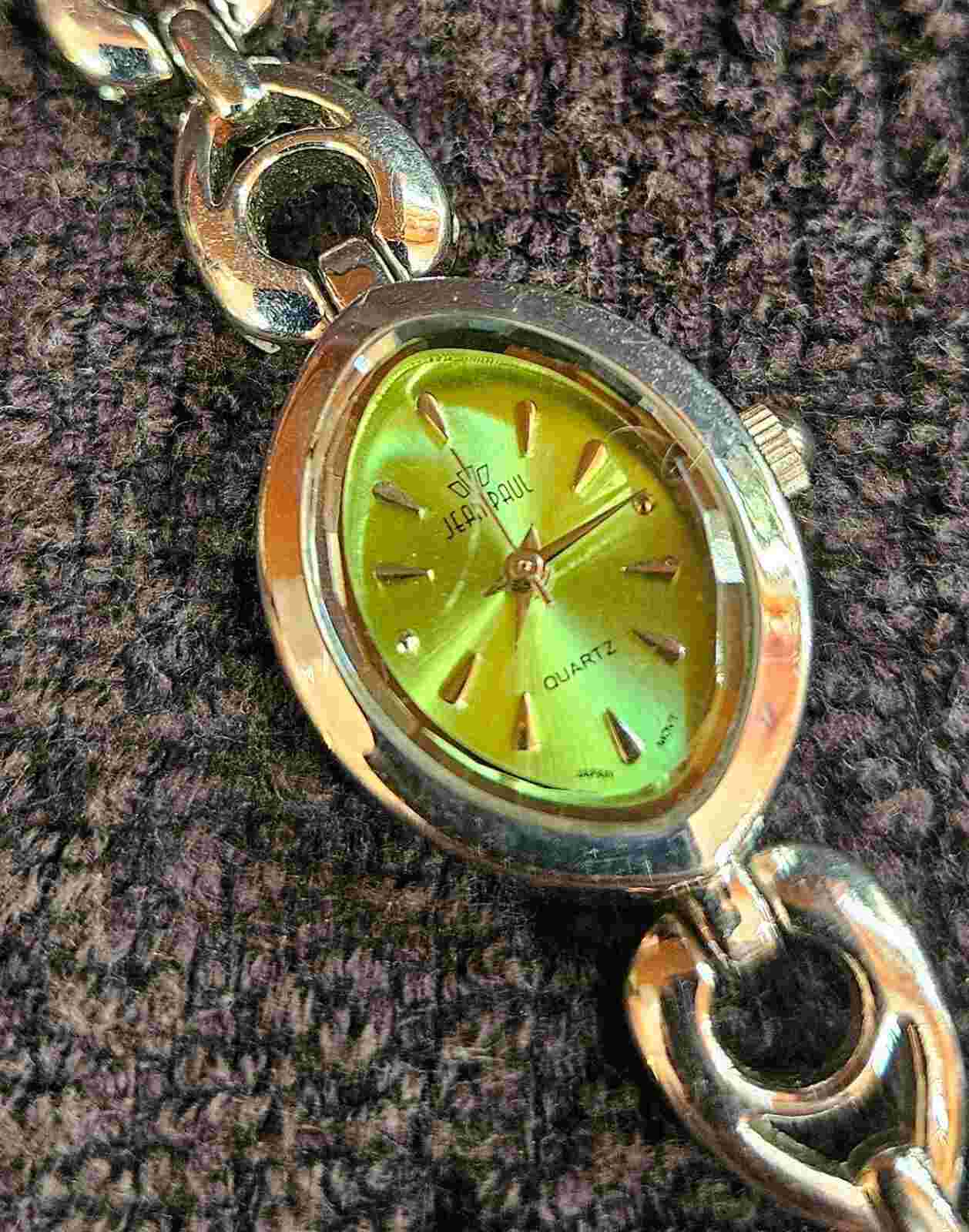 Jean Paul Ladies' Silver Link Quartz Wristwatch - NEW BATTERY