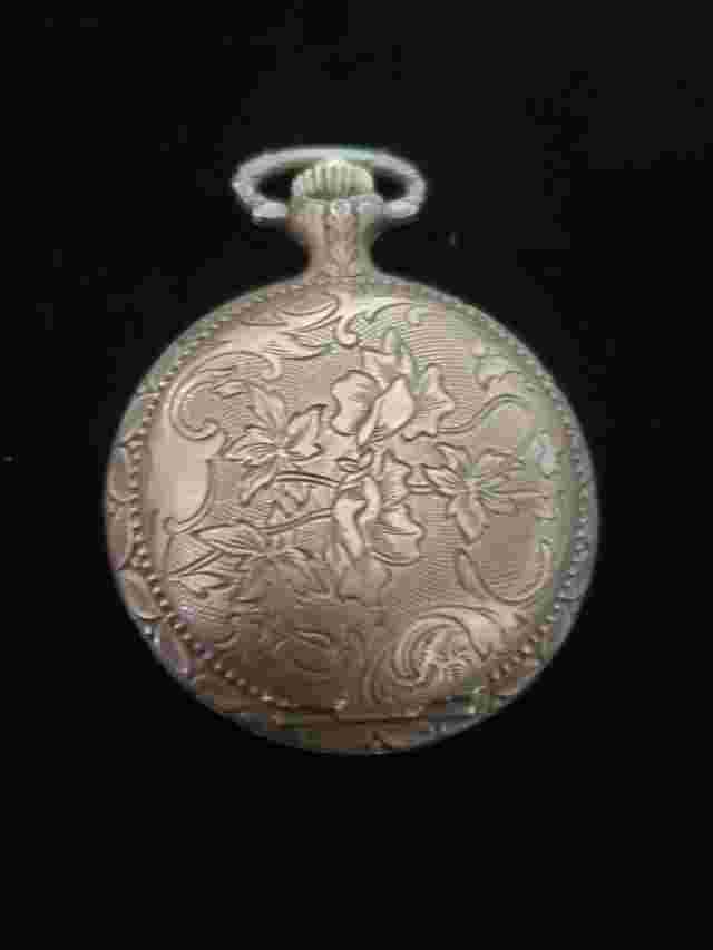 EVERSWISS POCKET WATCH SWISS MADE 17 JEWELS COLLECTIBLE VINTAGE TIME PIECE