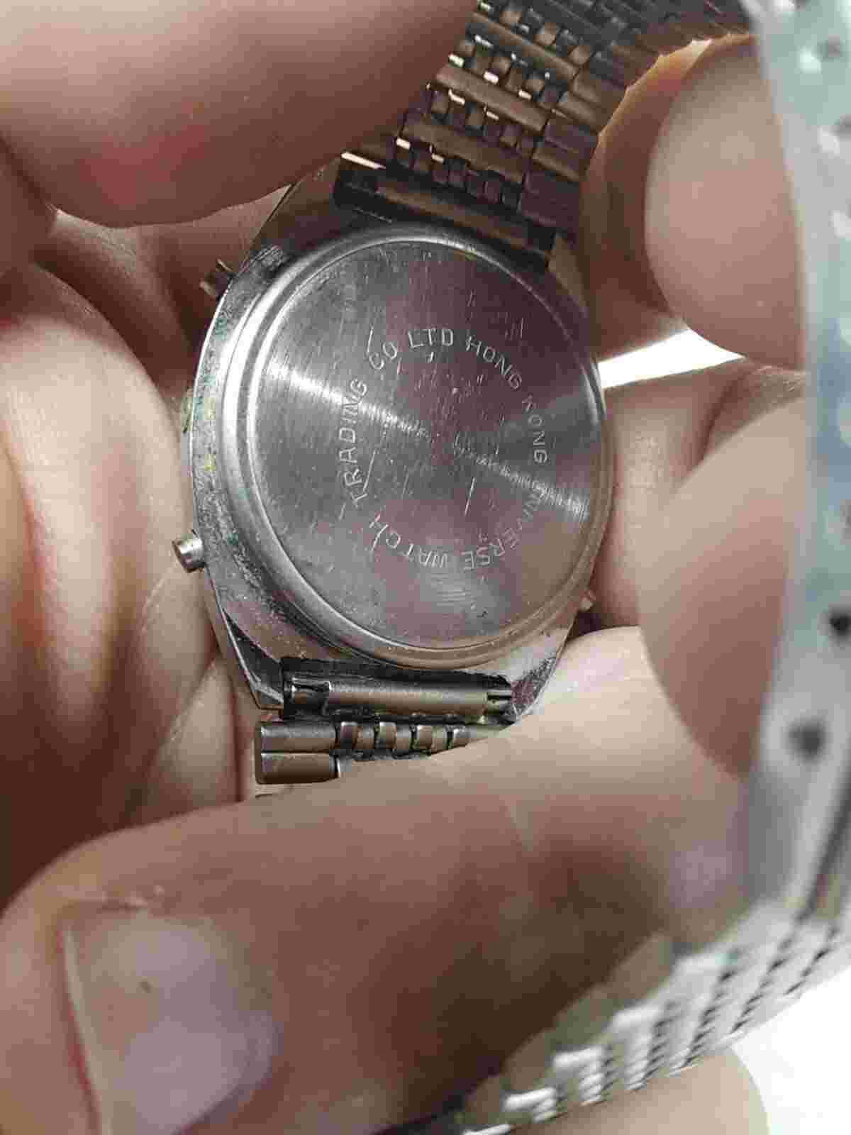 Vintage ULTRA RARE Canon Chronograph  digital watch for PARTS or Repair