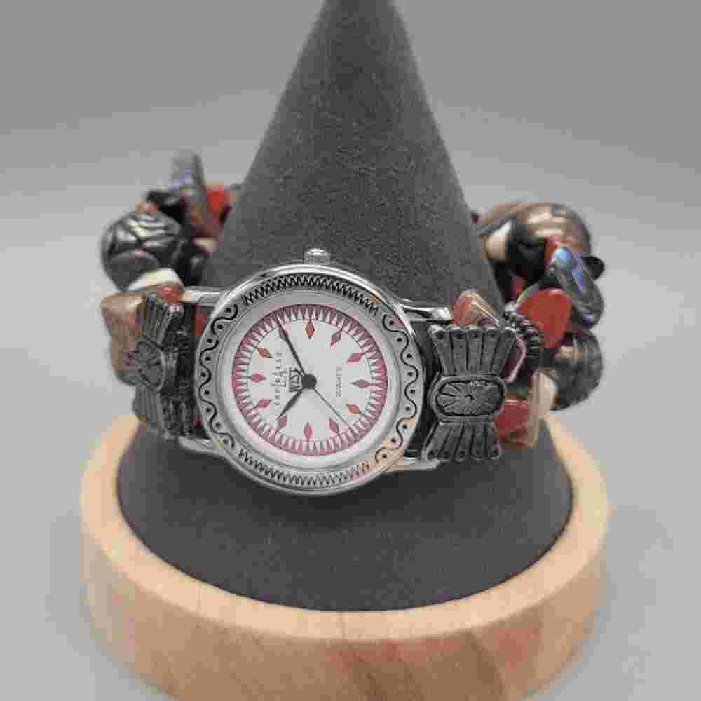LA Express Beaded Watch Bracelet