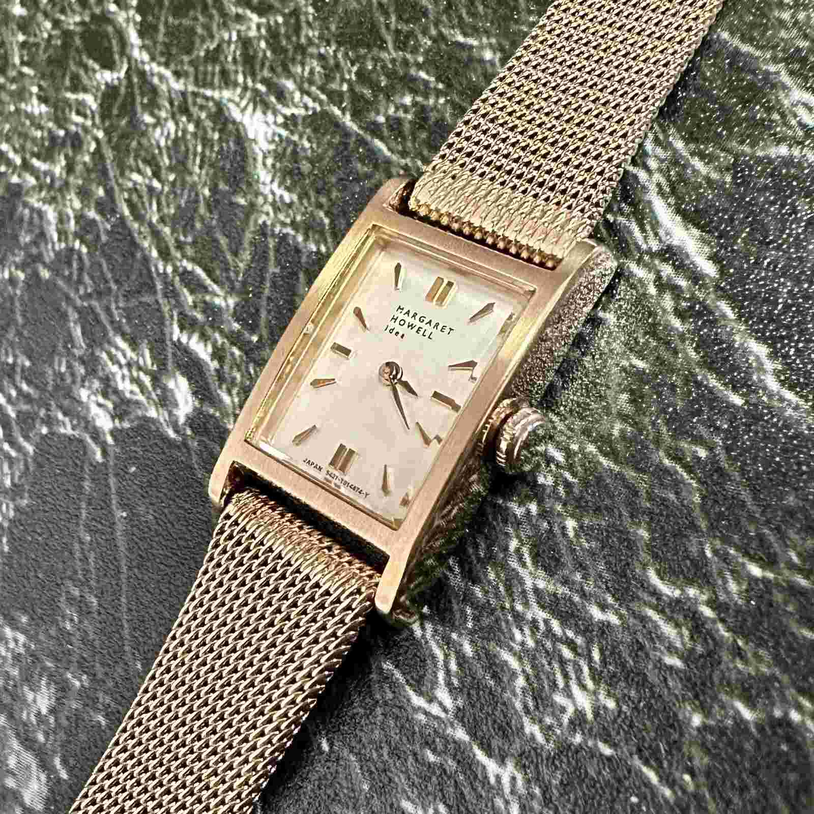 MARGARET HOWELL Quartz Watch 5421-T009298 Y Battery OK Japan Movement CITIZEN