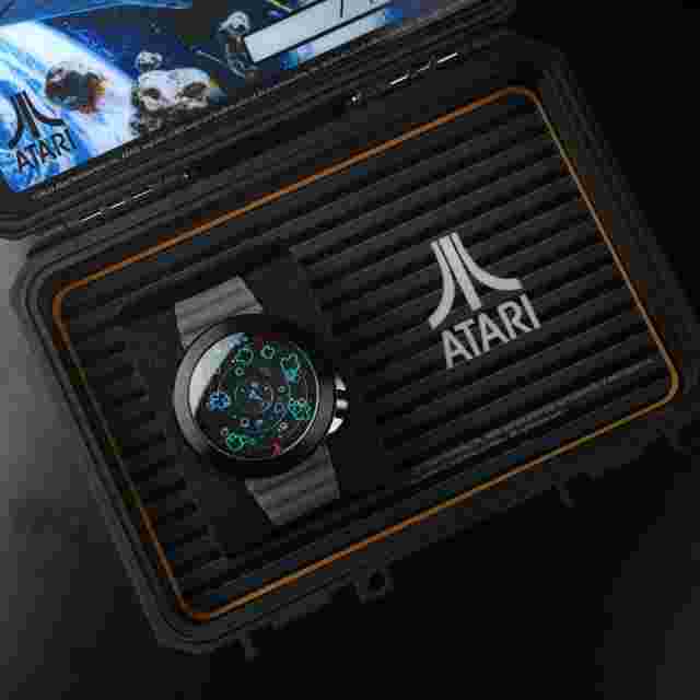 Atari X Nubeo Watch Limited Asteroids Watch Collectible Black Nova Nightfall NEW