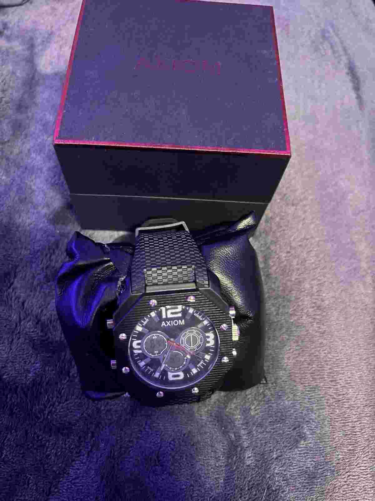 NIB AXIOM Citizens Diver Watch black 50 M Water Resistant