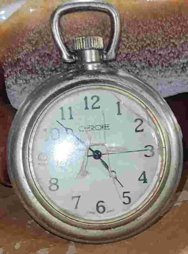 Vintage Cherokee Quartz Pocket Watch