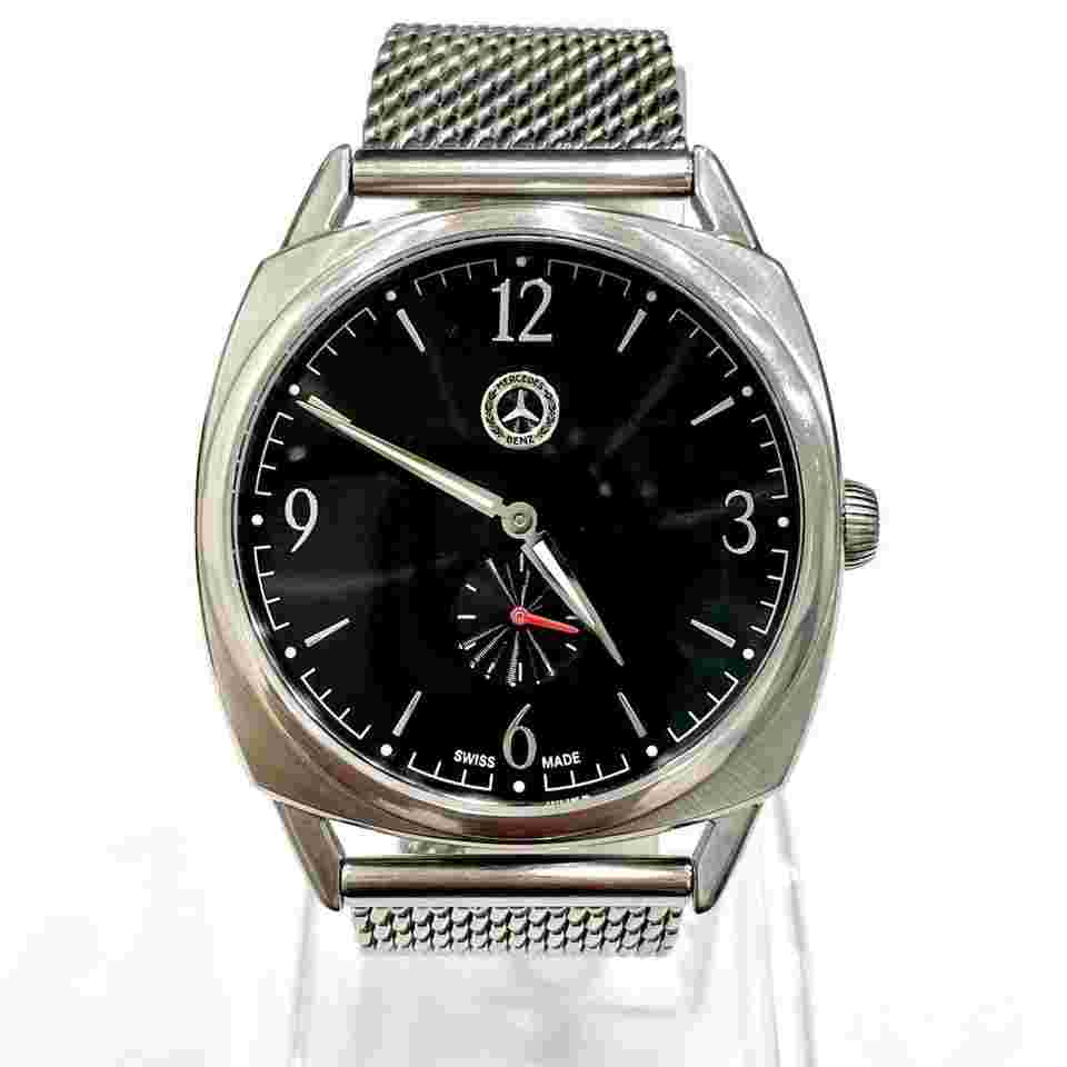 Rare Mercedes Benz Dress watch wristwatch B66042022 Battery replaced Used Ex+