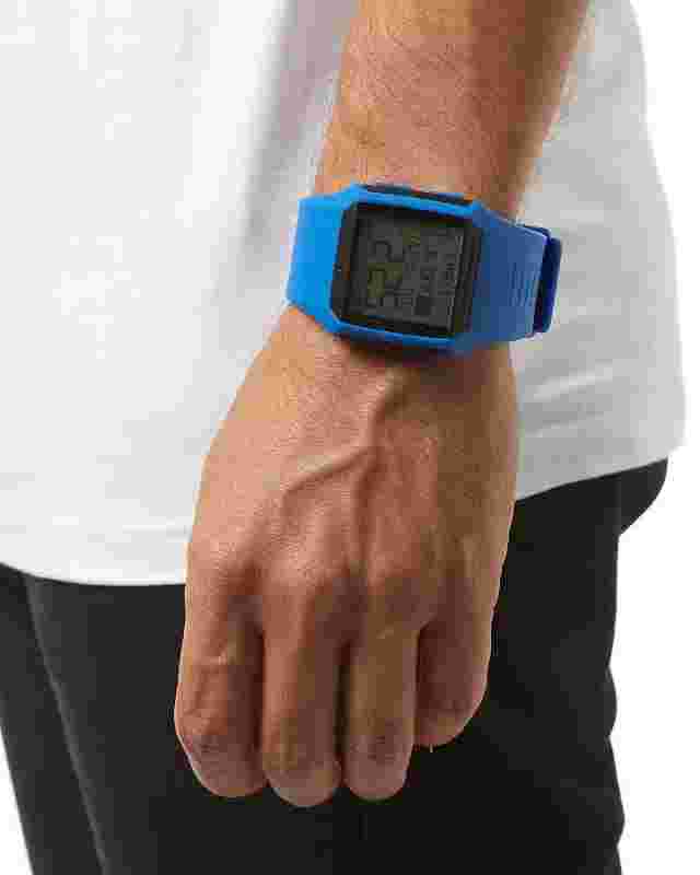 Rip Curl Mens RIFLES DIGITAL TIDE SURF WATCH New - A1119 Marine Blue