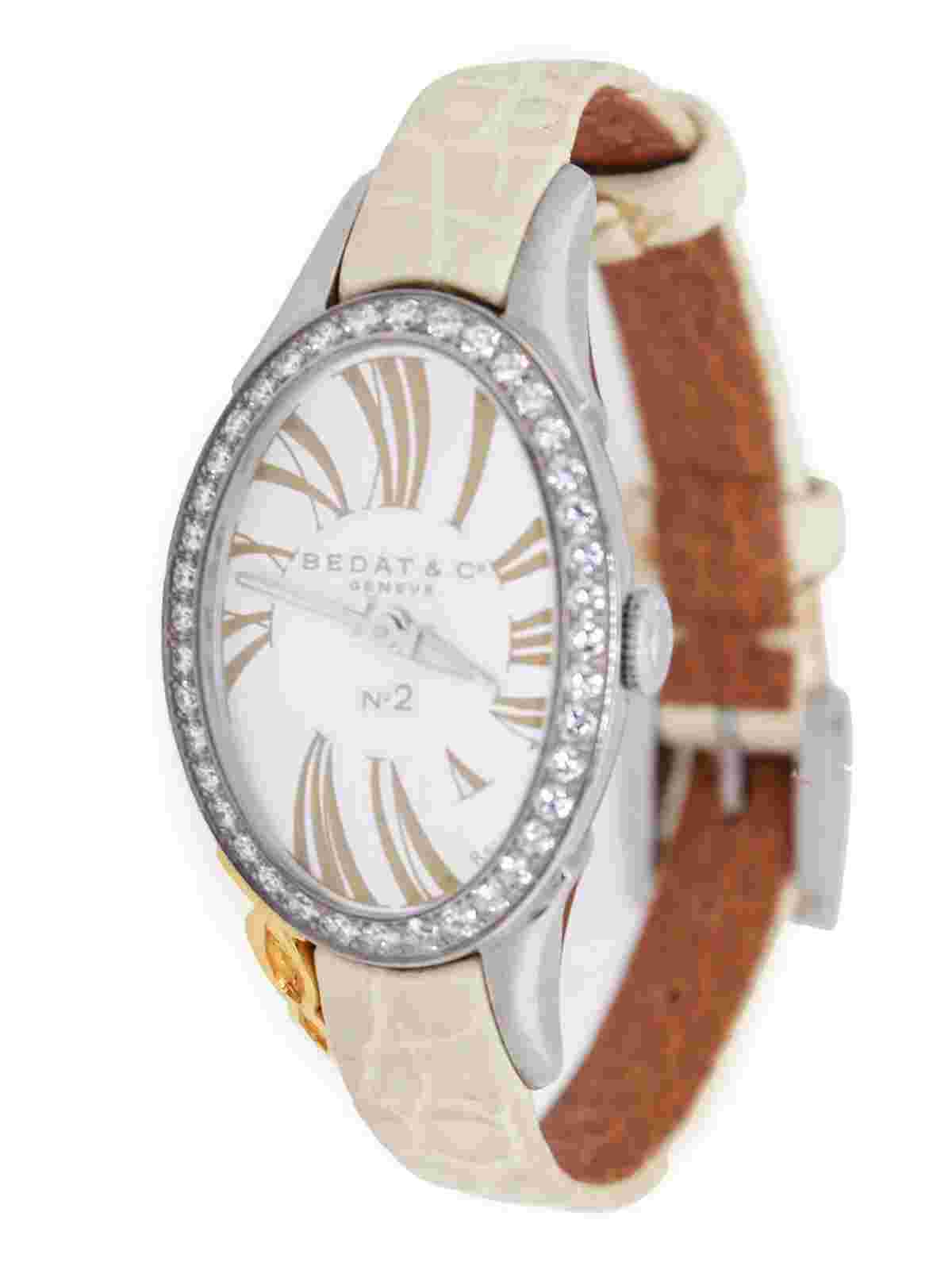Bedat & Co. Watch Diamond Bezel Pre-Production w/ Original Strap and Buckle Ref