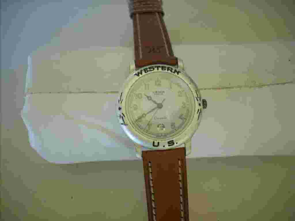 YEMA ""WESTERN U.S." Vintage Quartz WATCH