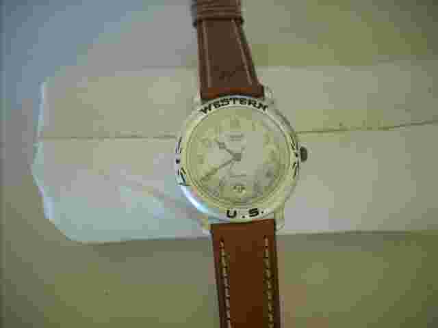 YEMA ""WESTERN U.S." Vintage Quartz WATCH
