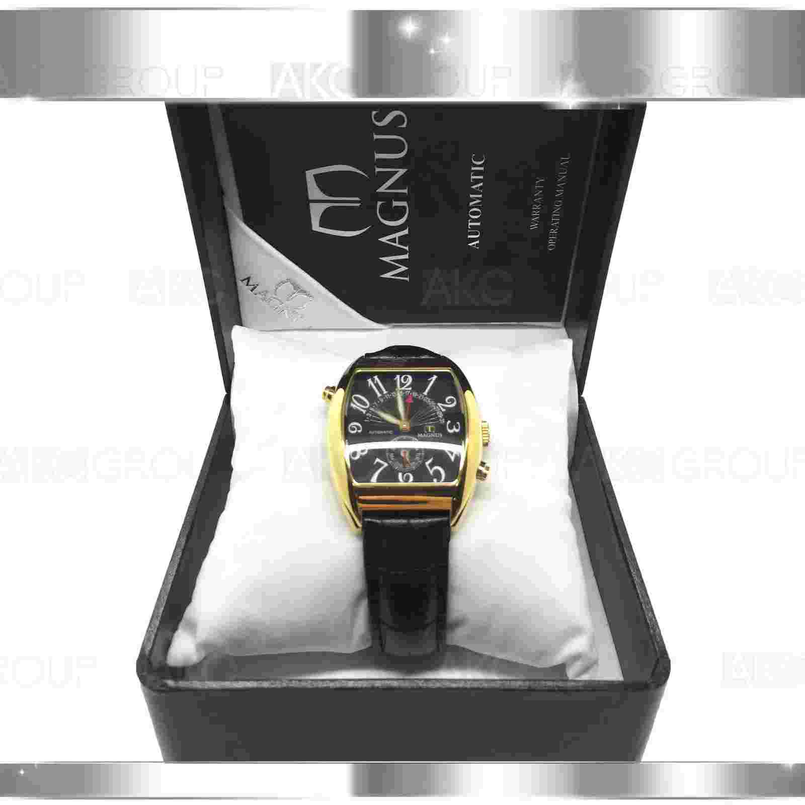 Magnus Monterrey M110MGR42 Automatic Stainless Steel 3atm Water Resist Men Watch