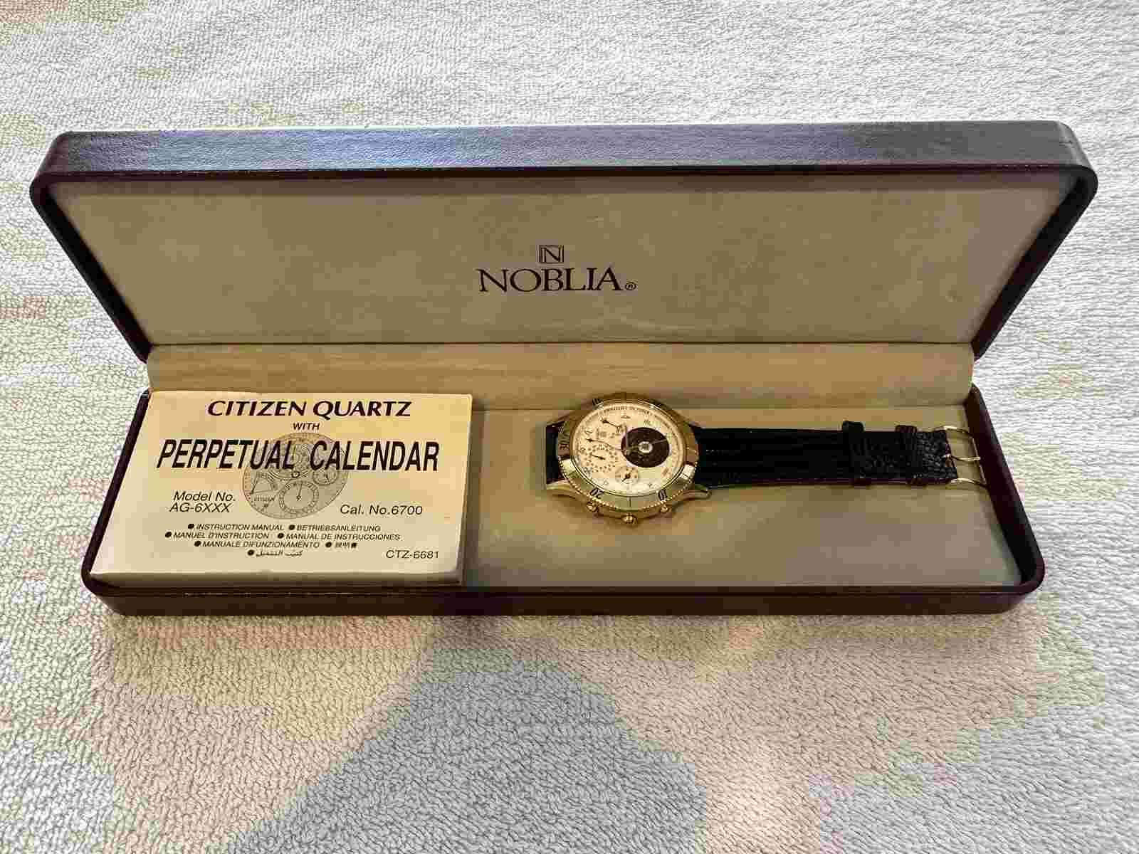 NOBLIA Zodiac Perpetual Calendar
