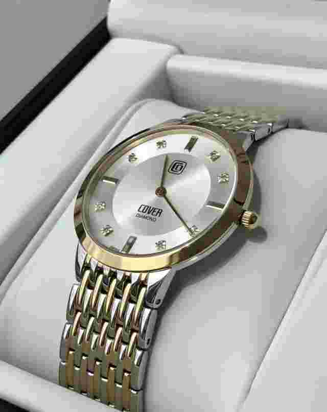 Quartz Watch COVER CO124.24-Silver Steel