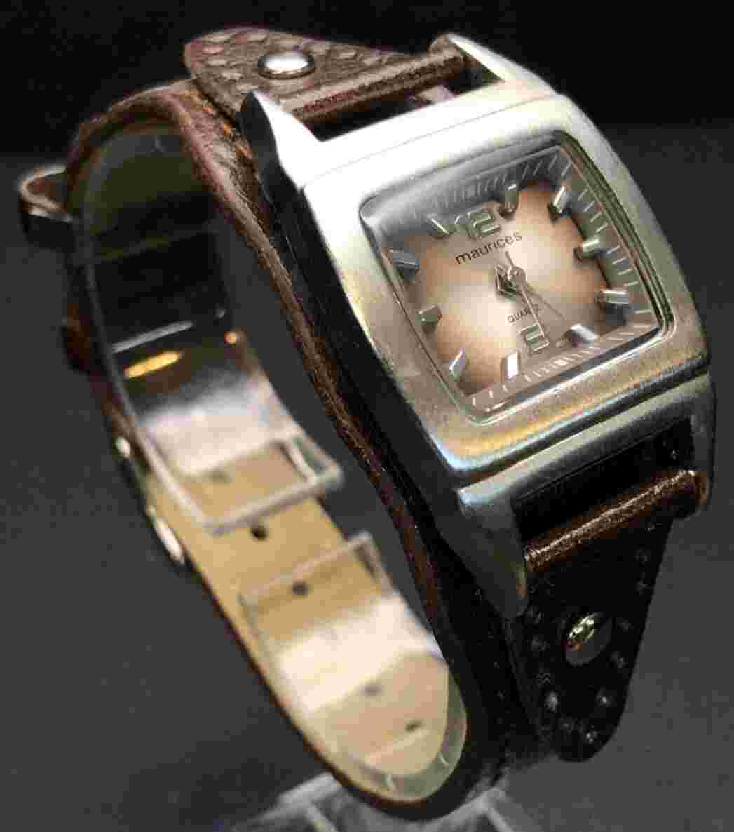 Vintage Women's Maurices Analog Watch - Untested - May Need Battery or Repair