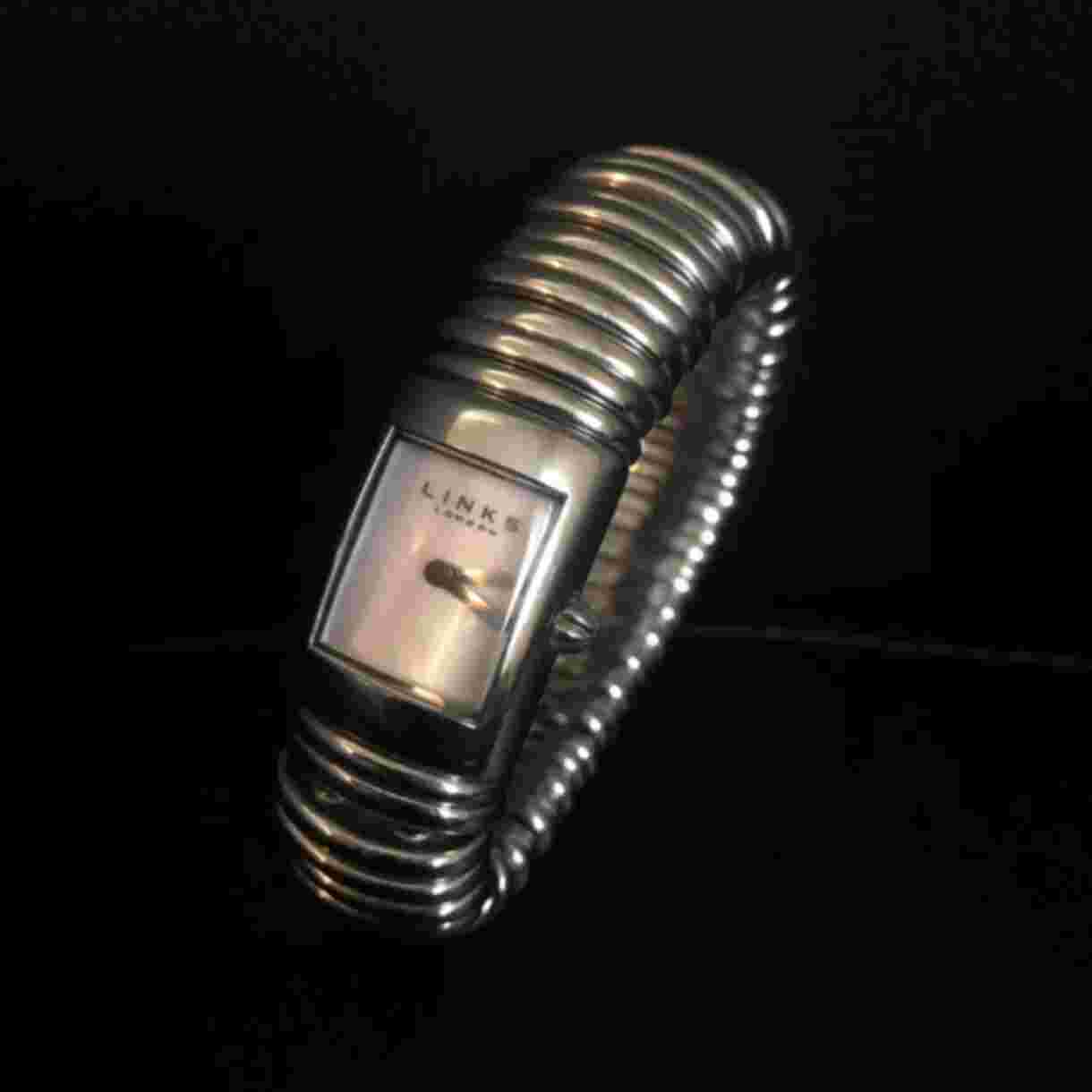 LINKS OF LONDON PINK MOTHER OF PEARL SWEETIE WATCH